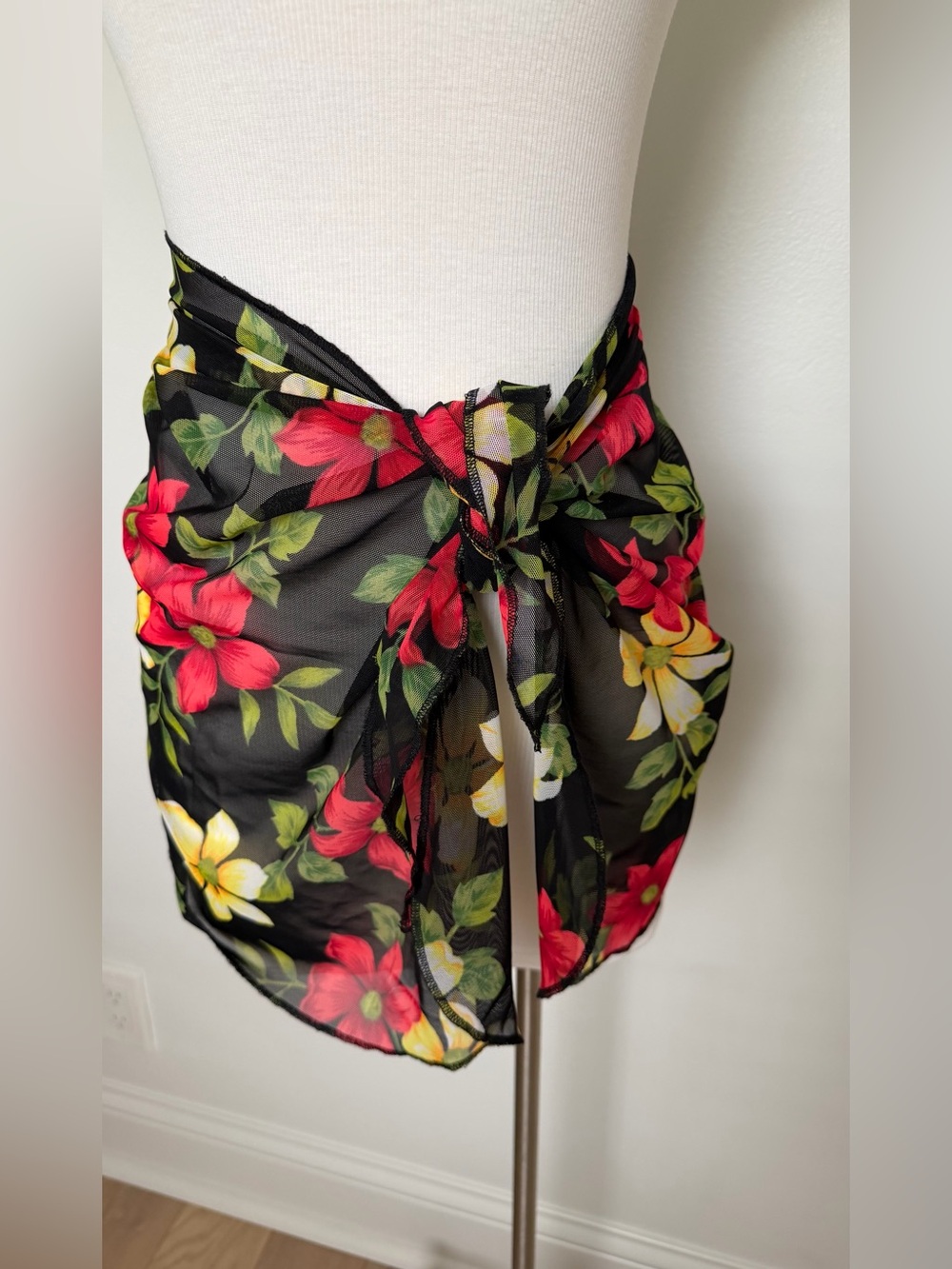 Vintage deadstock sarong and tank set